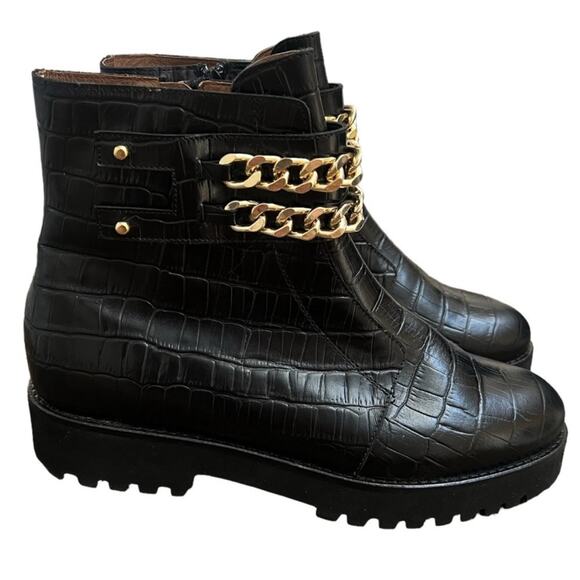 NWOT Women’s Andre Assous Petunia Black Boots – Sz 9 - Picture 5 of 7